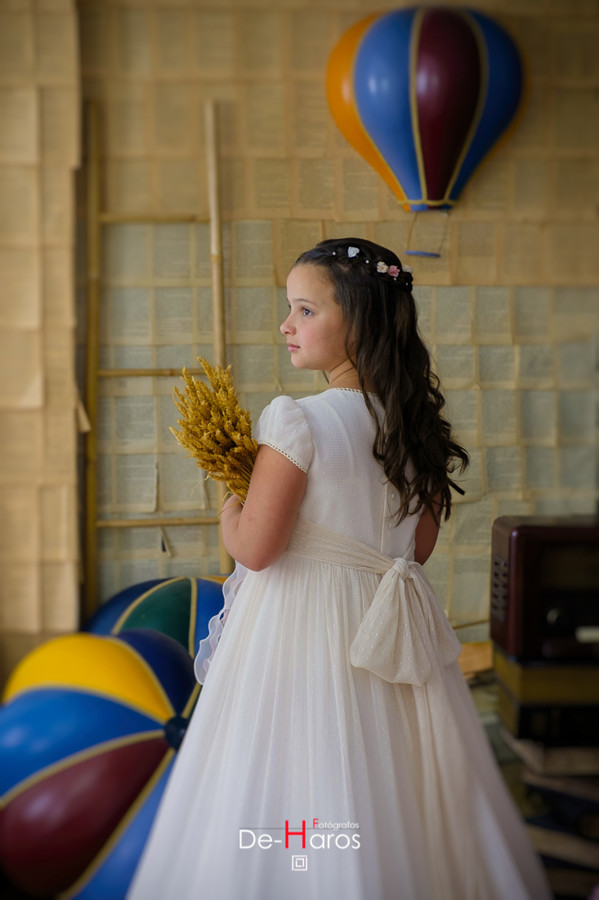 Fotografía clásica de comunión en Marbella
