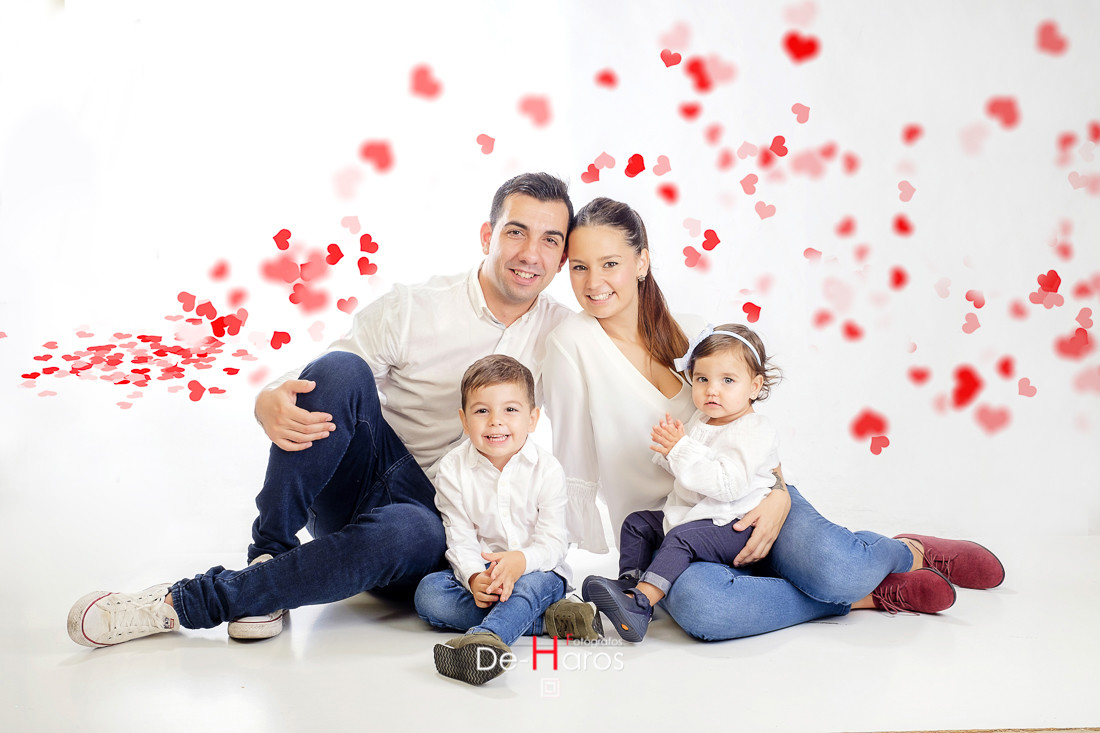 Fotografía especial de familia. Momentos especiales