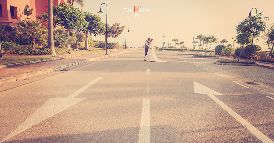 fotografías de boda originales en Marbella
