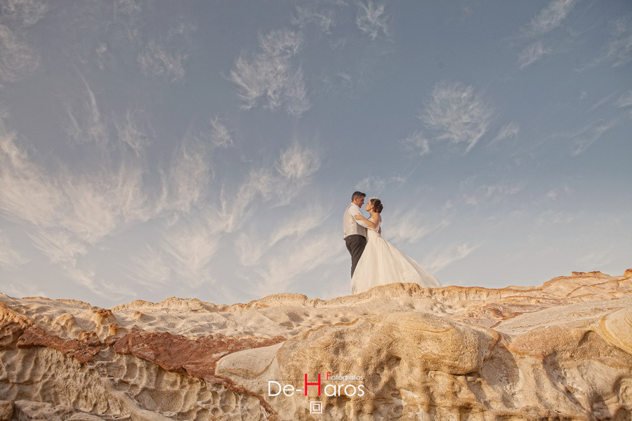 Fotografía de boda en el mar