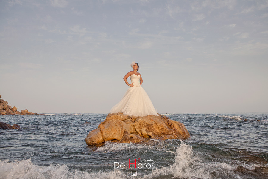 Reportajes de boda en el mar