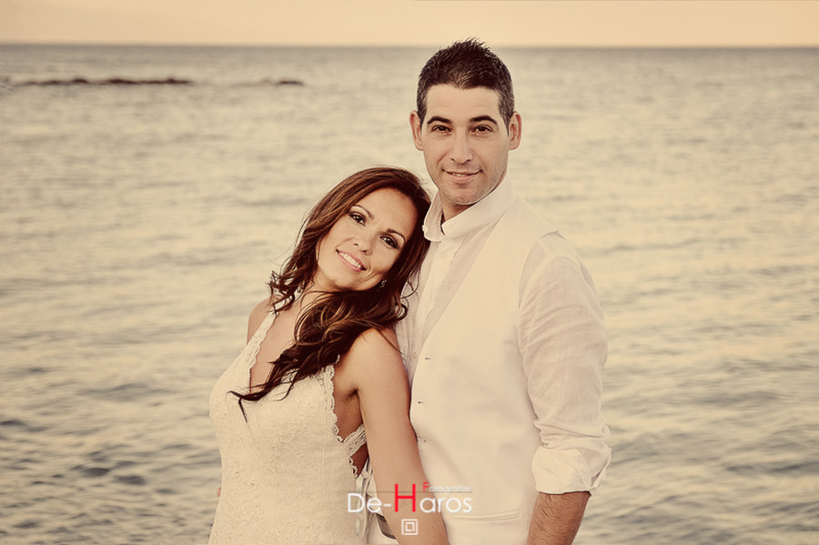 Reportajes de boda en el mar