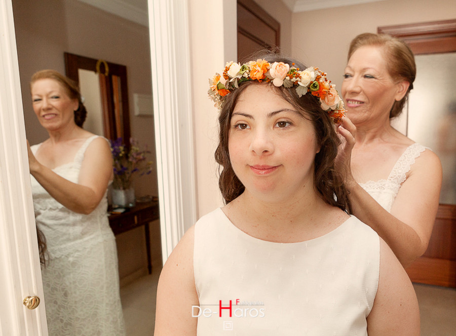 fotografía de emociones de boda