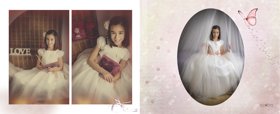 Fotos de estudio de comunión en Estepona