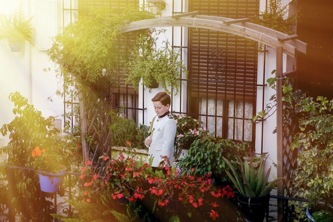 Comuniones en Exteriores en De Haros estudio fotográfico