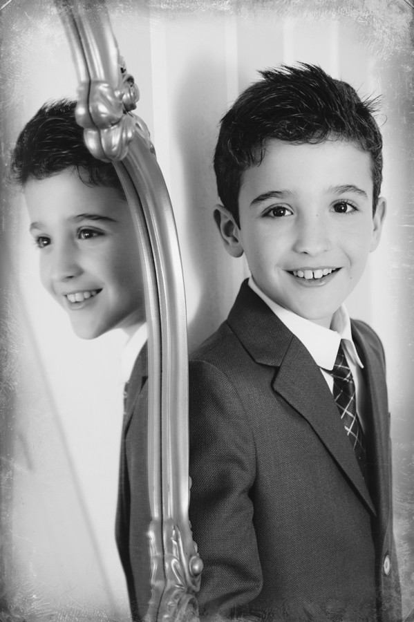 Niños guapos de comunión