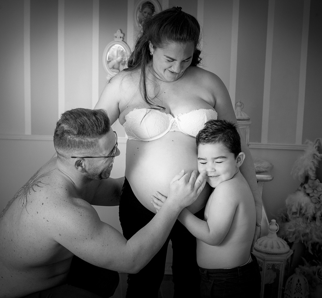 fotos divertidas de embarazo