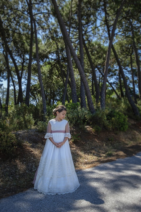 Fotos en exterior de comunión en Estepona