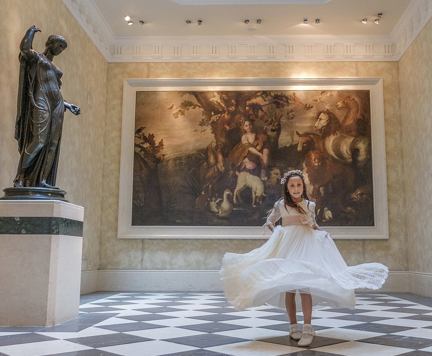 Reportajes de comunión en el Hotel Villa Padierna