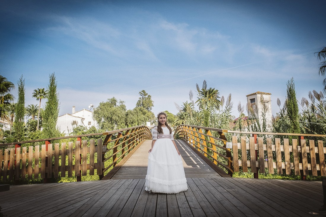 Las mejores fotos de comunión en exteriores de estepona