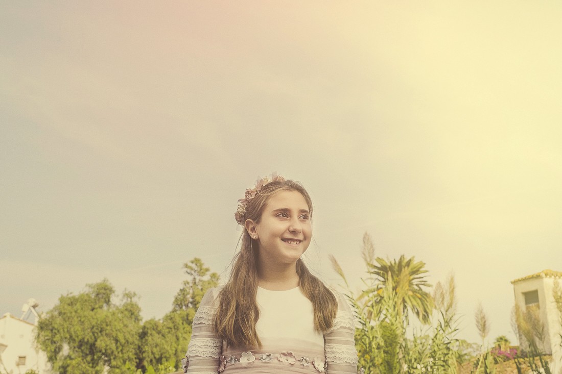 Fotos de exteriores de comunión