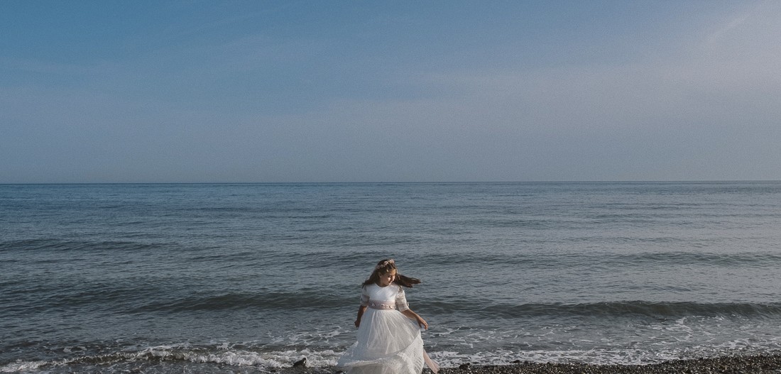 Reportajes de comunión en la playa