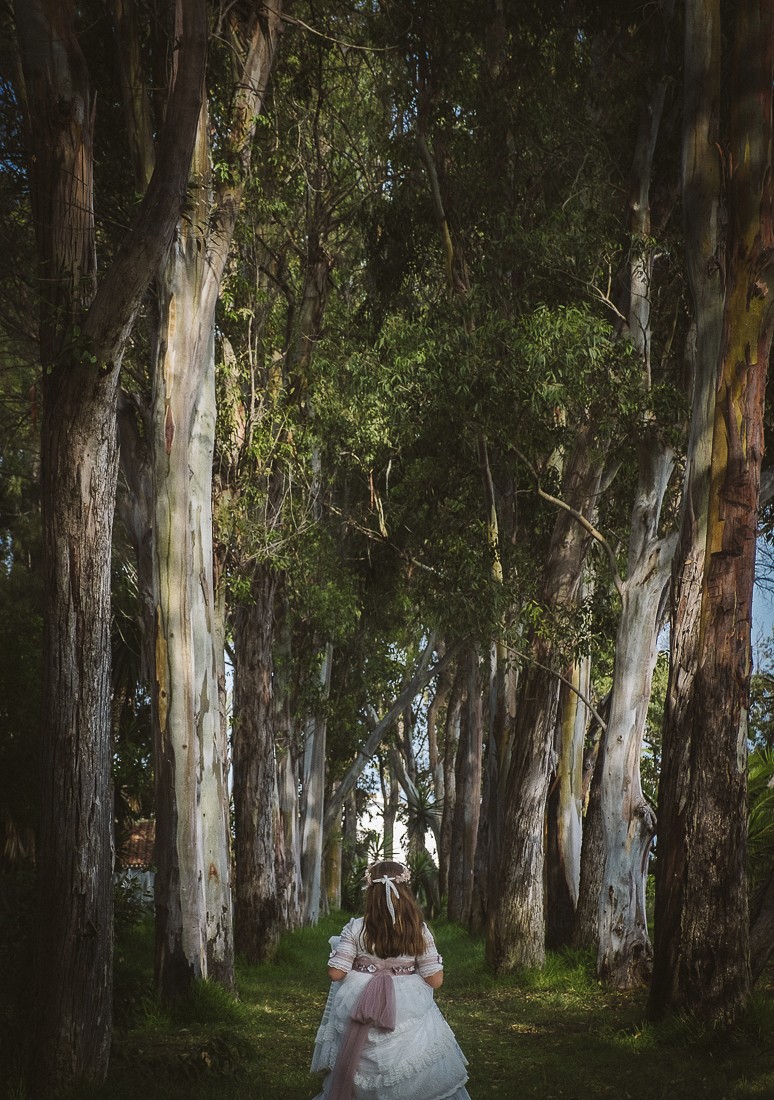 Fotografías de exteriores de comunión en Estepona