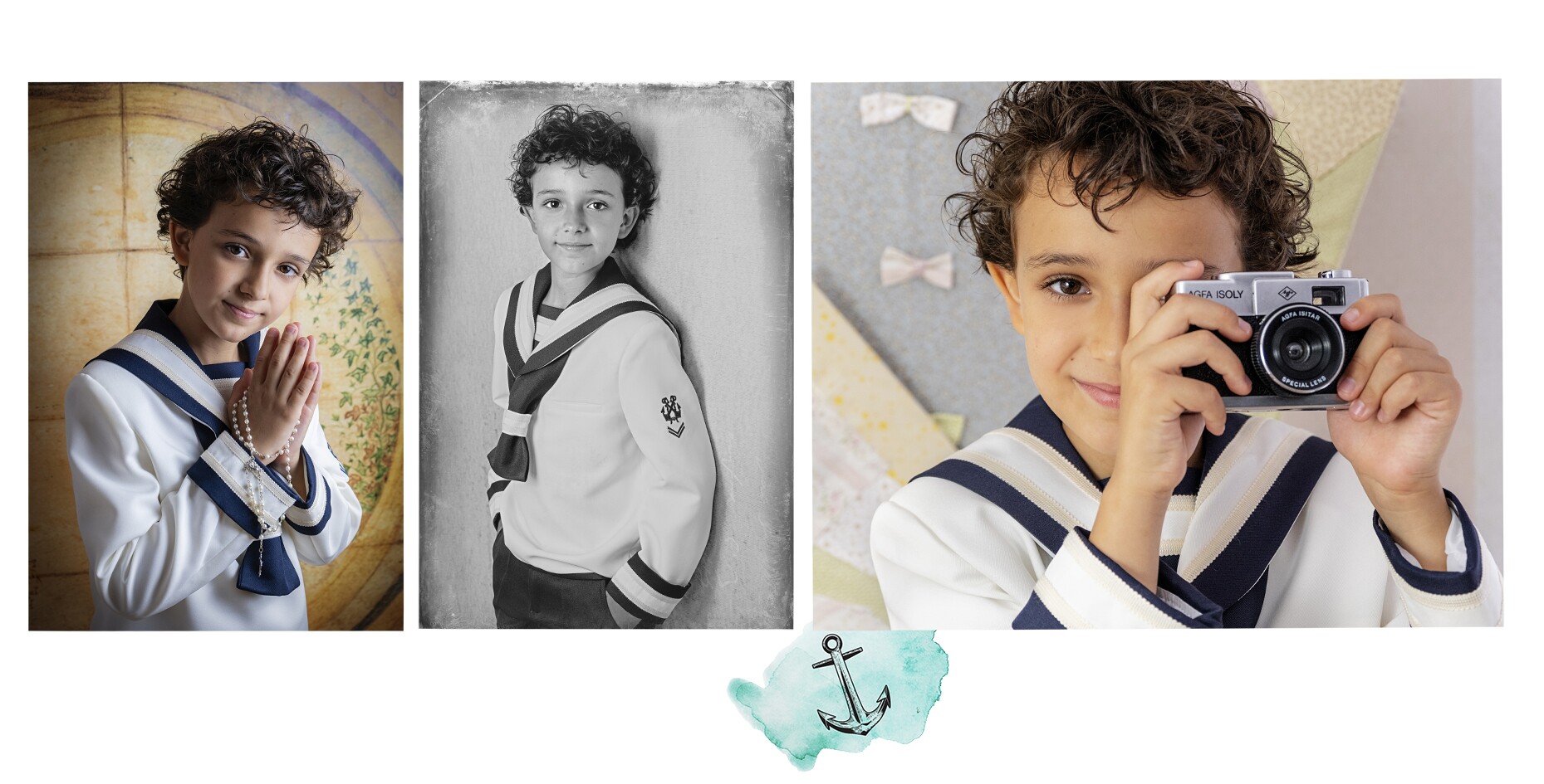 Reportajes de comunión en el estudio