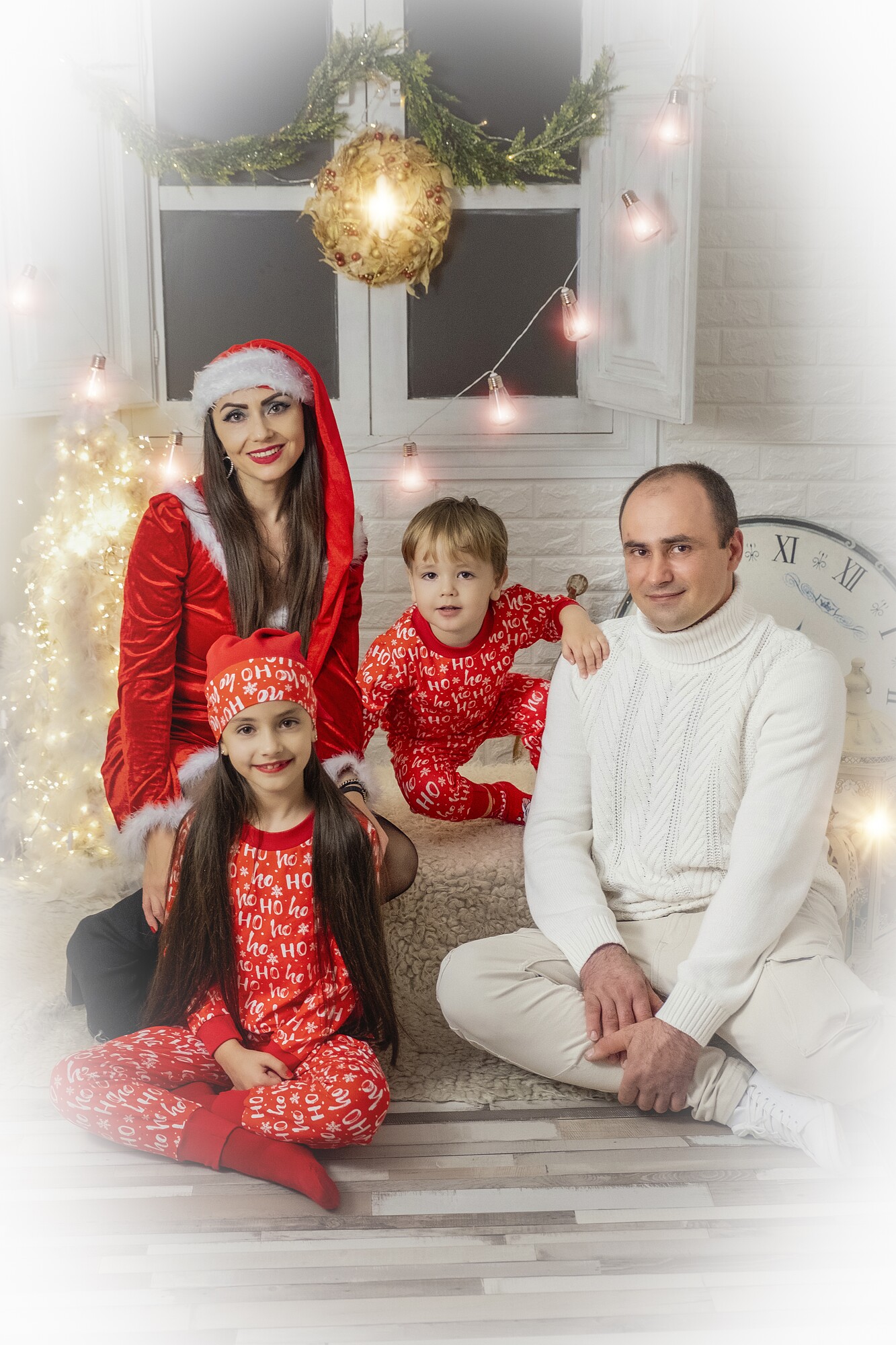 Fotos familiares para navidad