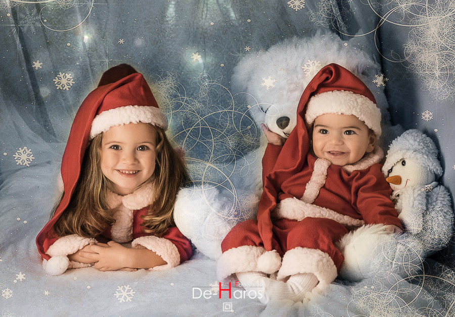 Fostos de Navidad en De Haros estudio fotográfico en Estepona