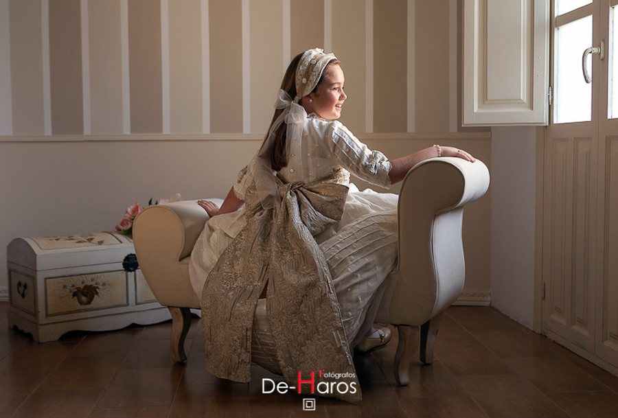 Fotos bonitas de comunión en De Haros Estepona