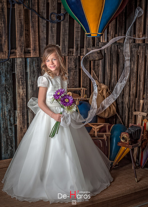 Reportajes originales de comunión en De Haros