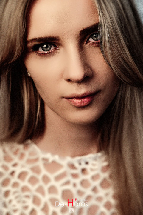 Retratos espectaculares de moda