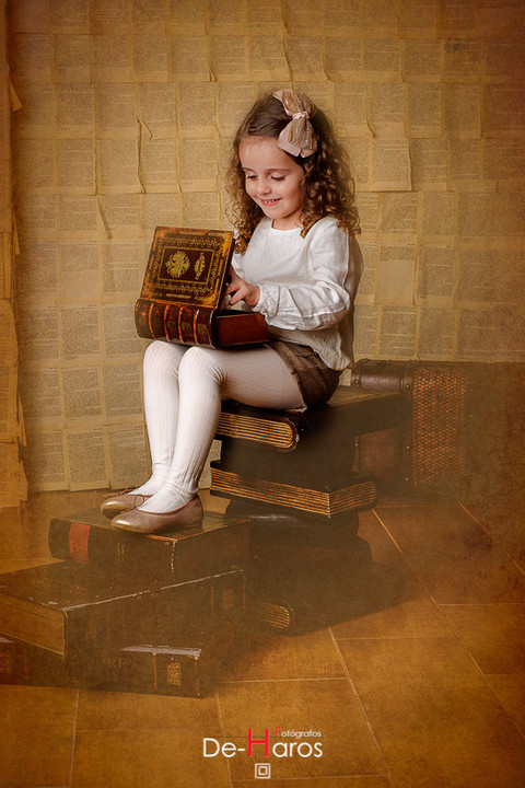 Sesión de fotos para niños