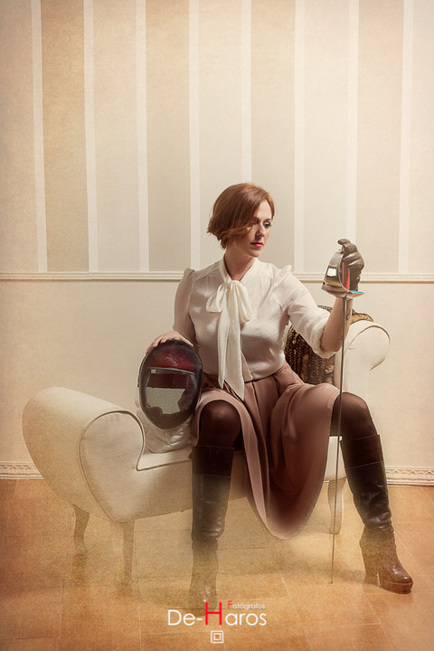 Fotos clásicas de esgrima