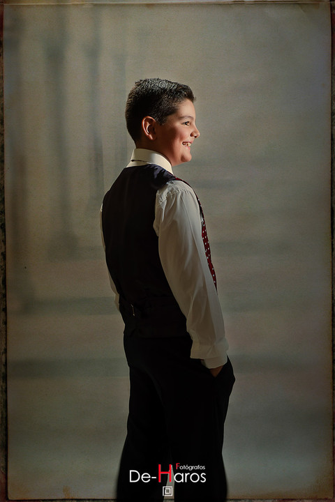 Fotografías diferentes de comunión