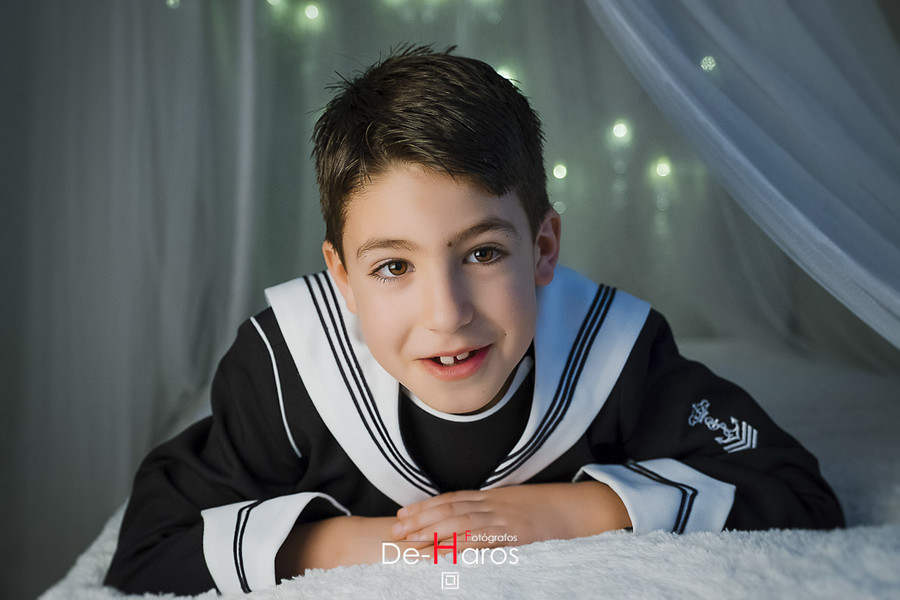 Las fotos de comunión de Ignacio