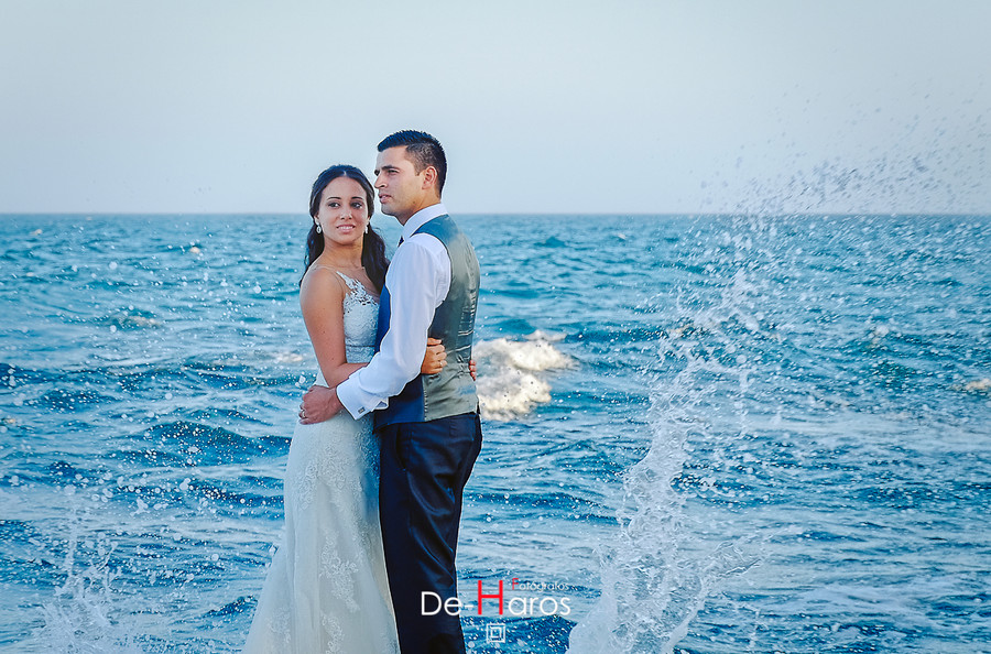 Reportajes de boda en el mar