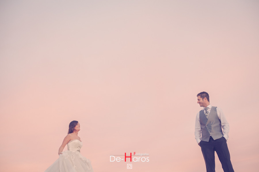 Boda en playa Chullera en Manilva, reportajes en la playa de Chullera, De Haros, cielo bonito