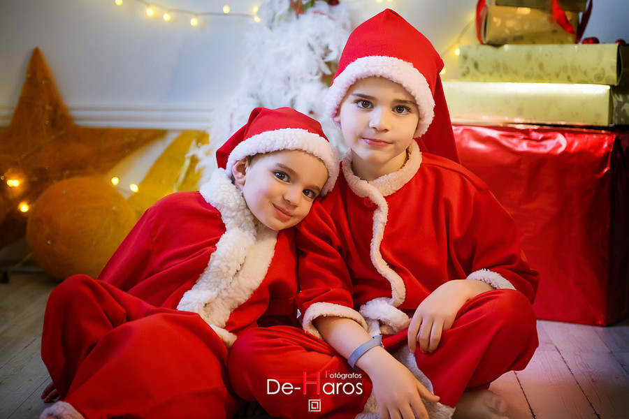 Fotografía navidad niños en De Haros