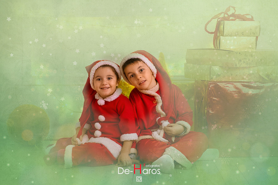 Sesión de fotos de niños