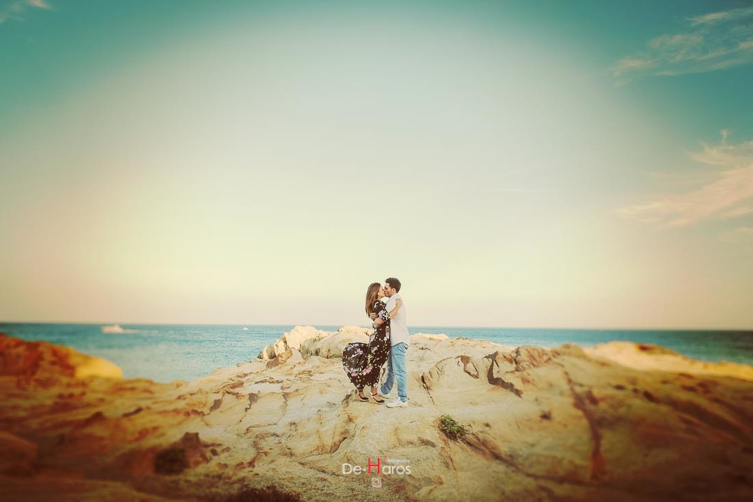 Reportajes de preboda en el mar